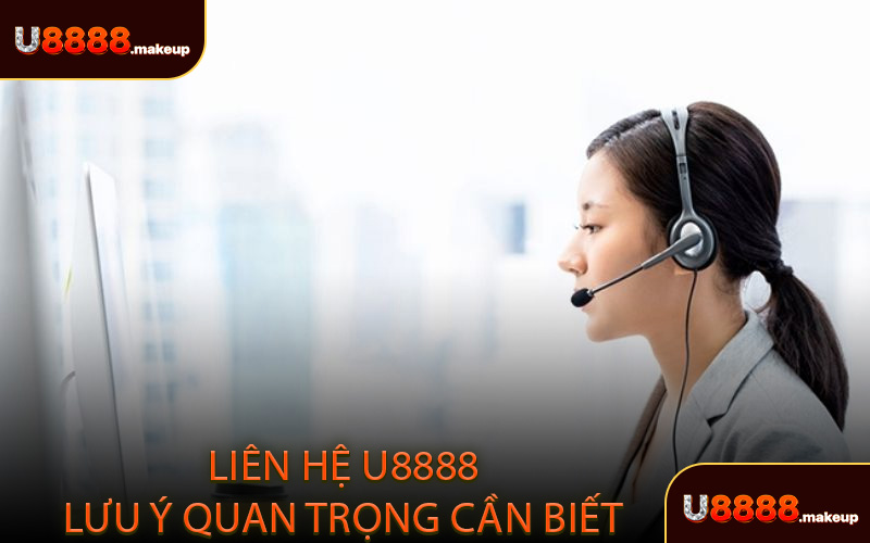 Liên hệ U8888 - Lưu ý quan trọng cần biết