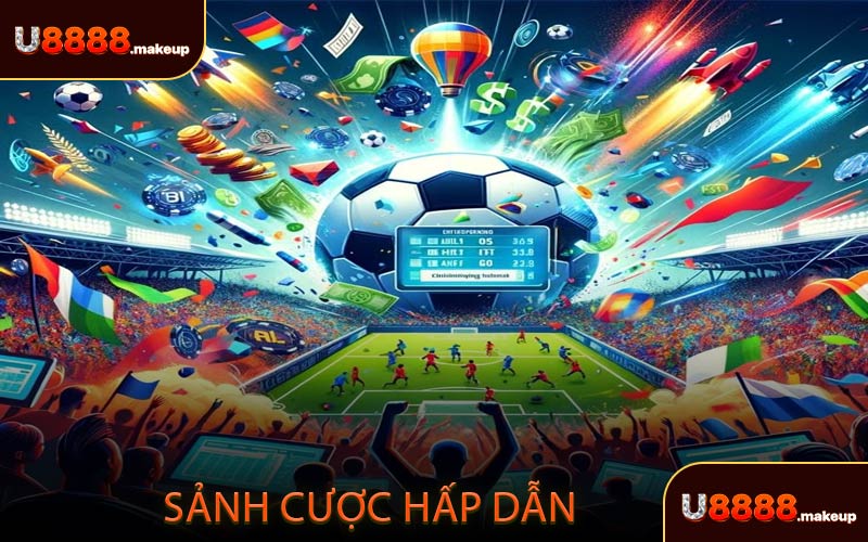 Sảnh cược hấp dẫn tại thể thao U8888